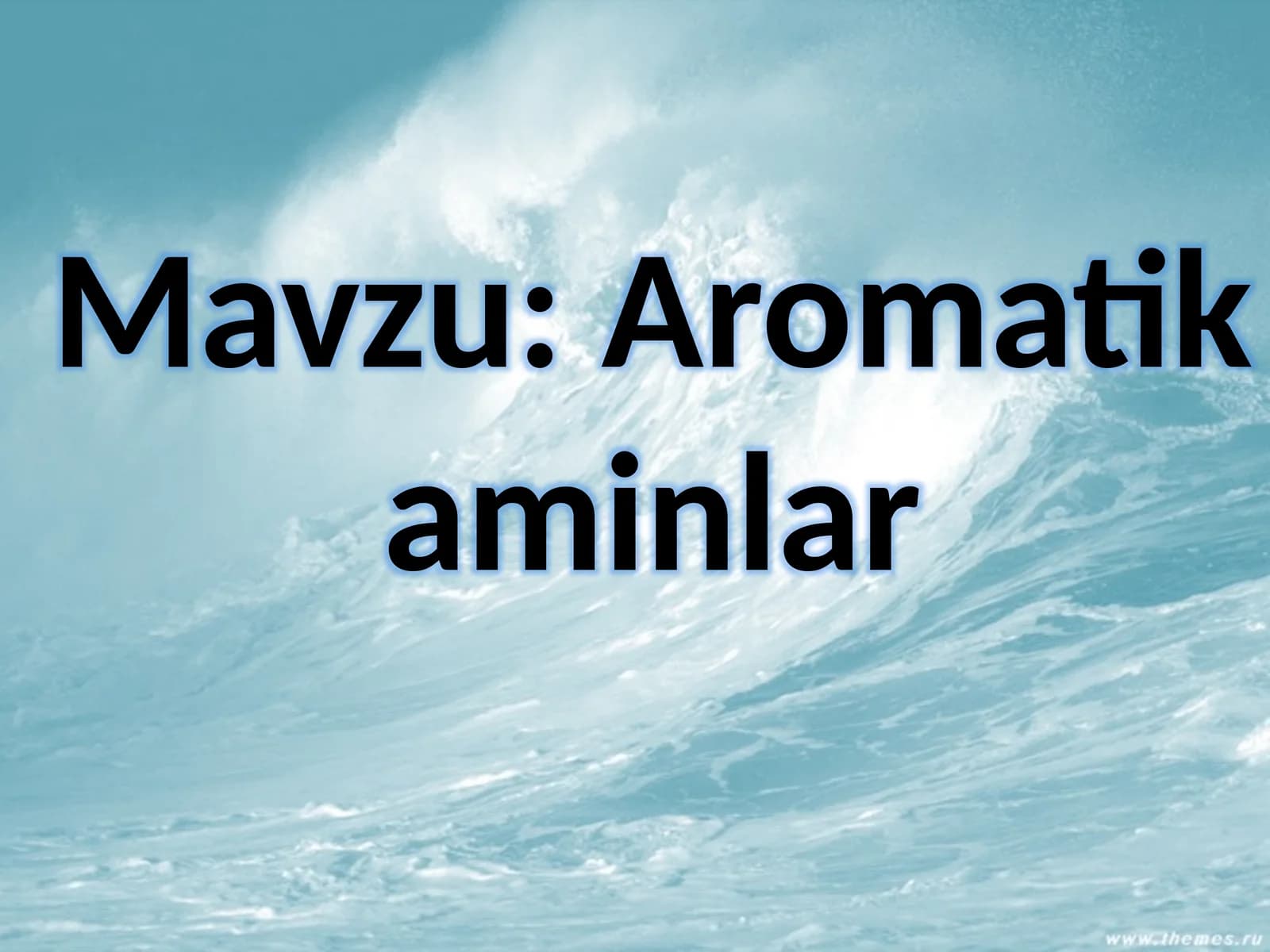 Aromatikaminlar