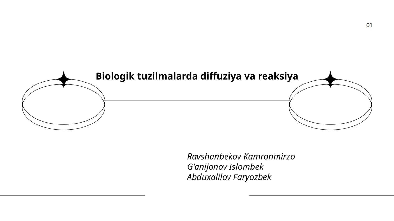 Biologik tuzilmalarda diffuziya va reaksiya