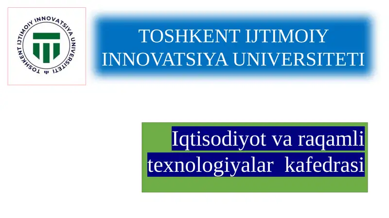 Yashil iqtisodiyot