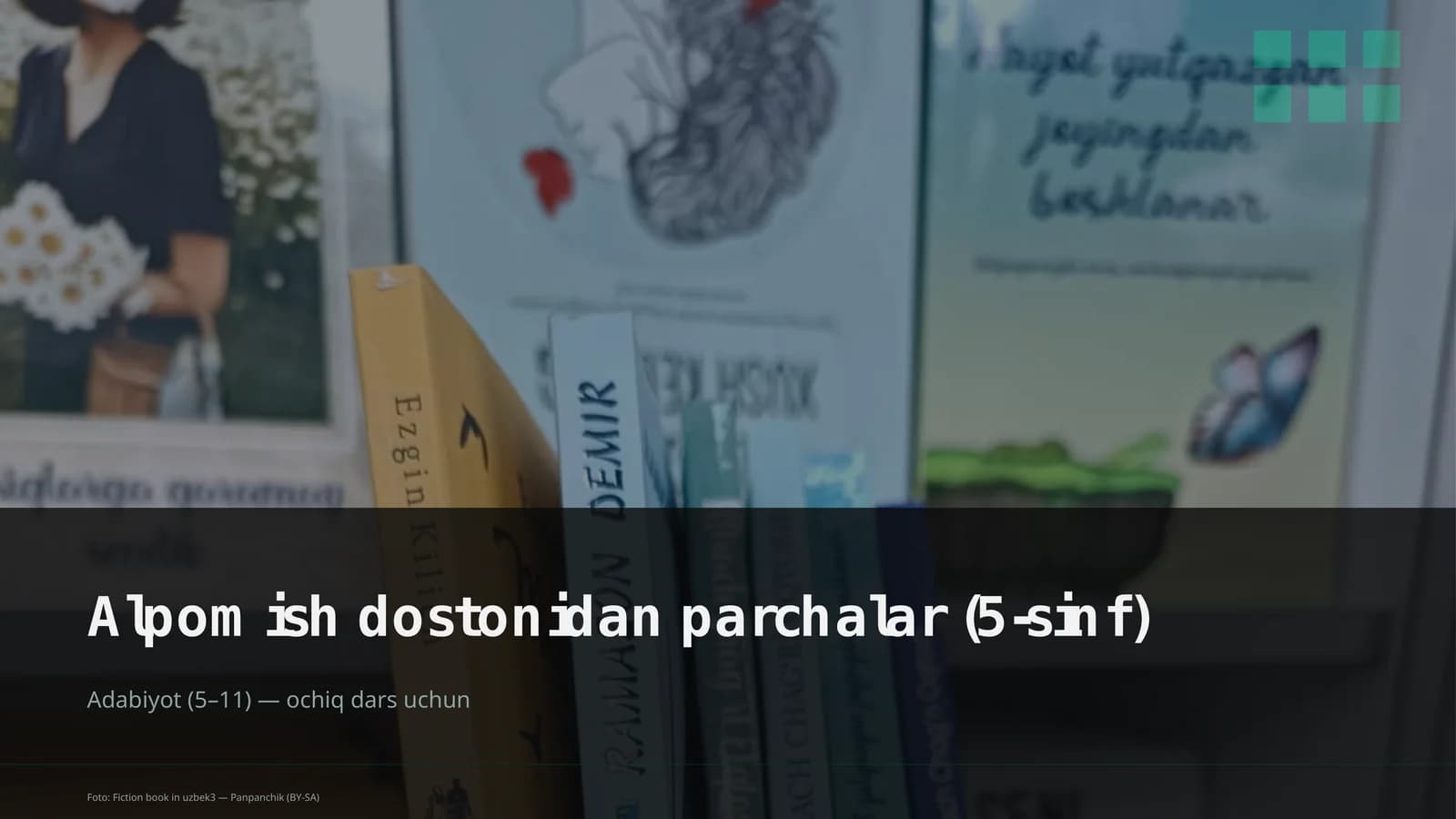 Alpomish dostonidan parchalar (5-sinf)