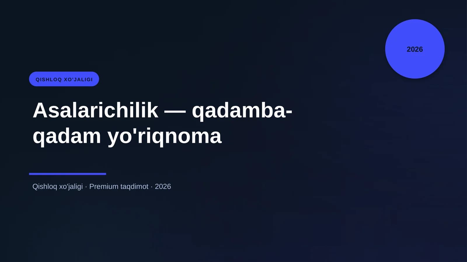 Asalarichilik