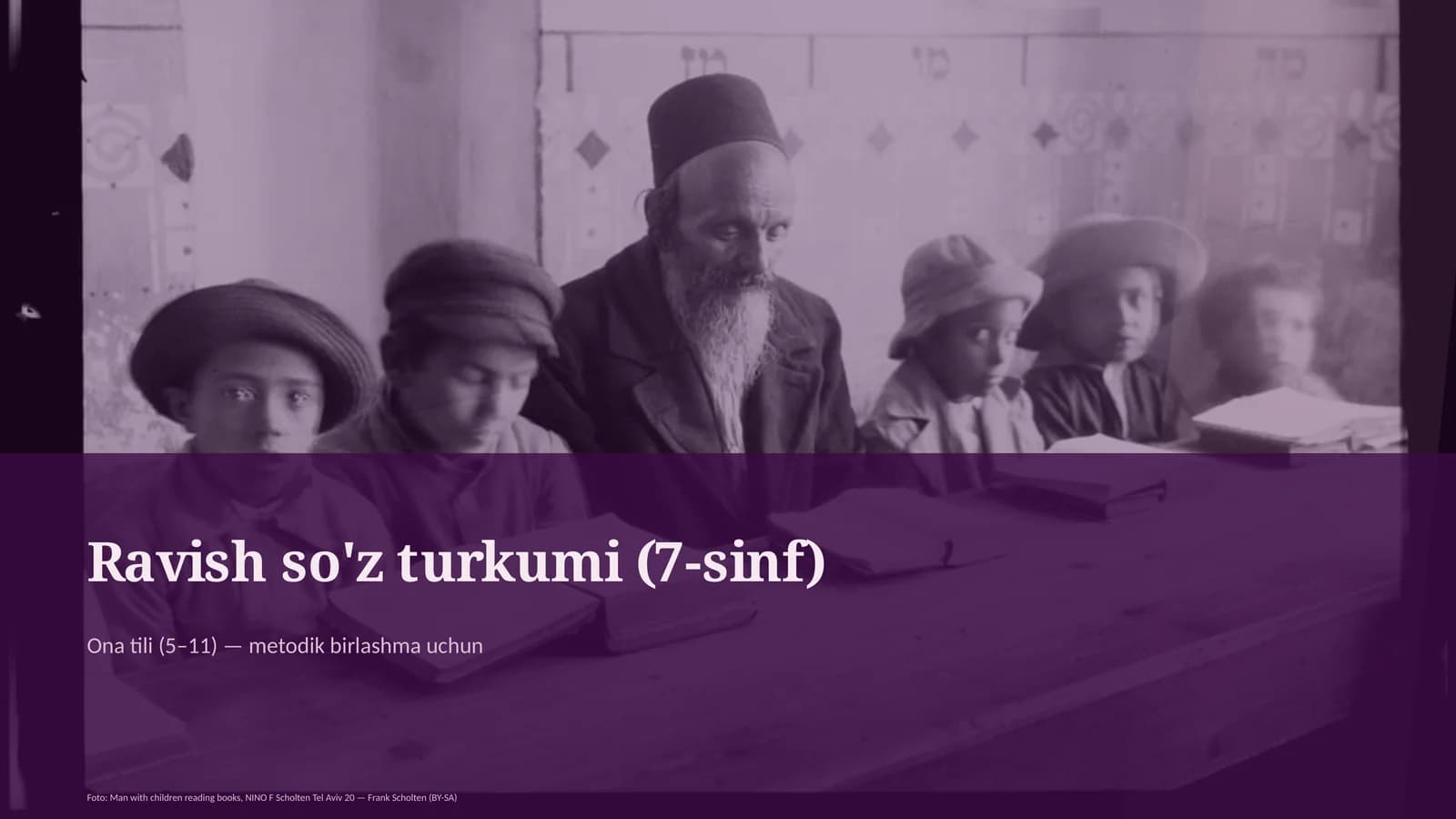 Ravish so'z turkumi (7-sinf)