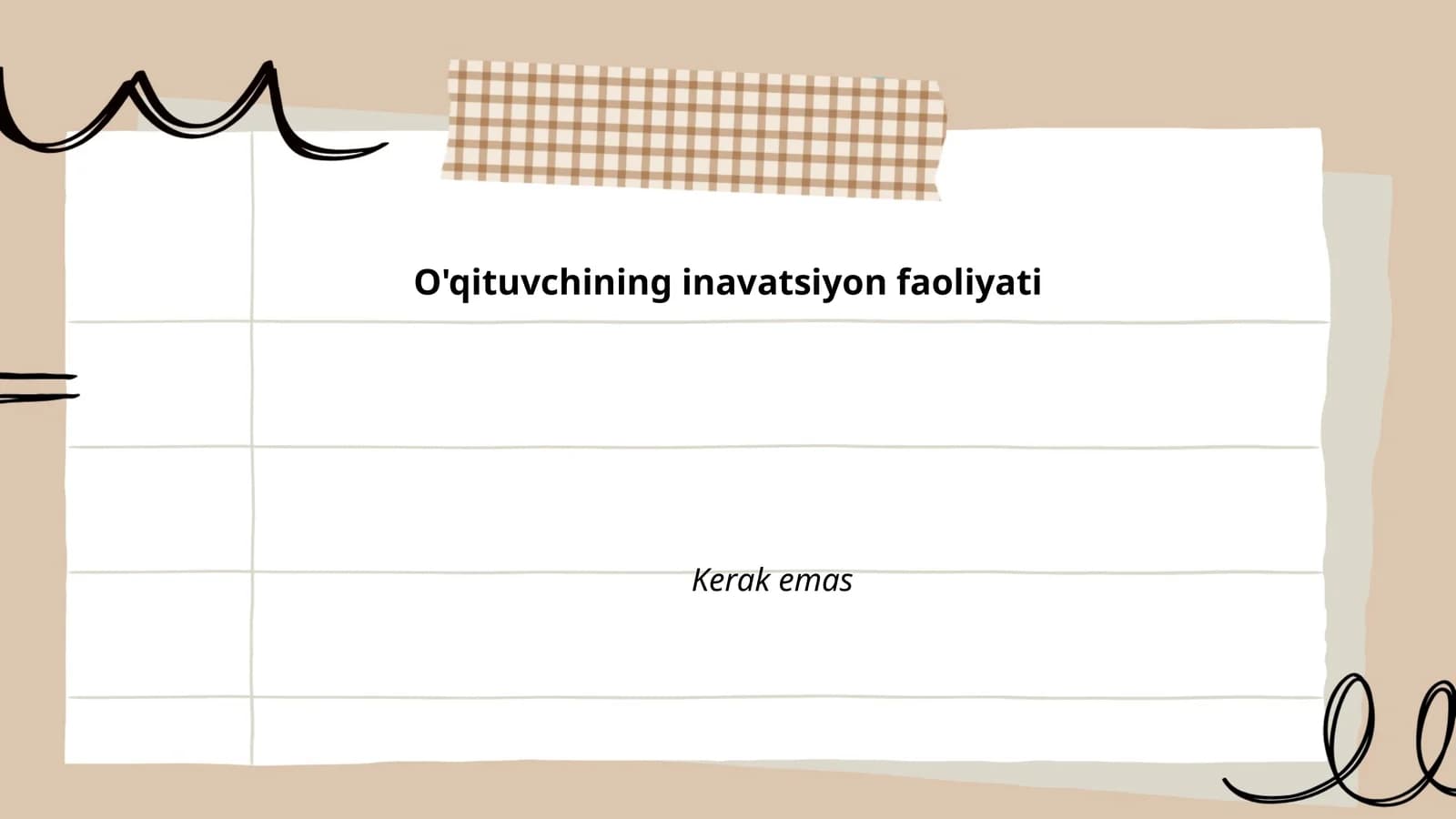 Zamonaviy pedagogik yondashuvlar
