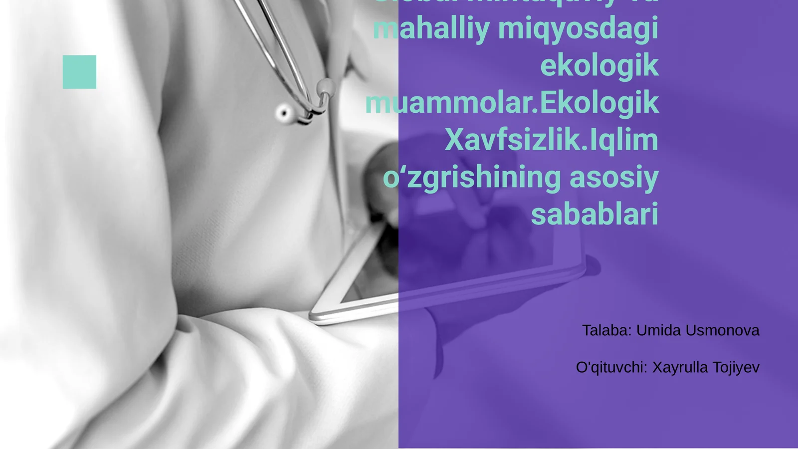 Ekologik muammolar