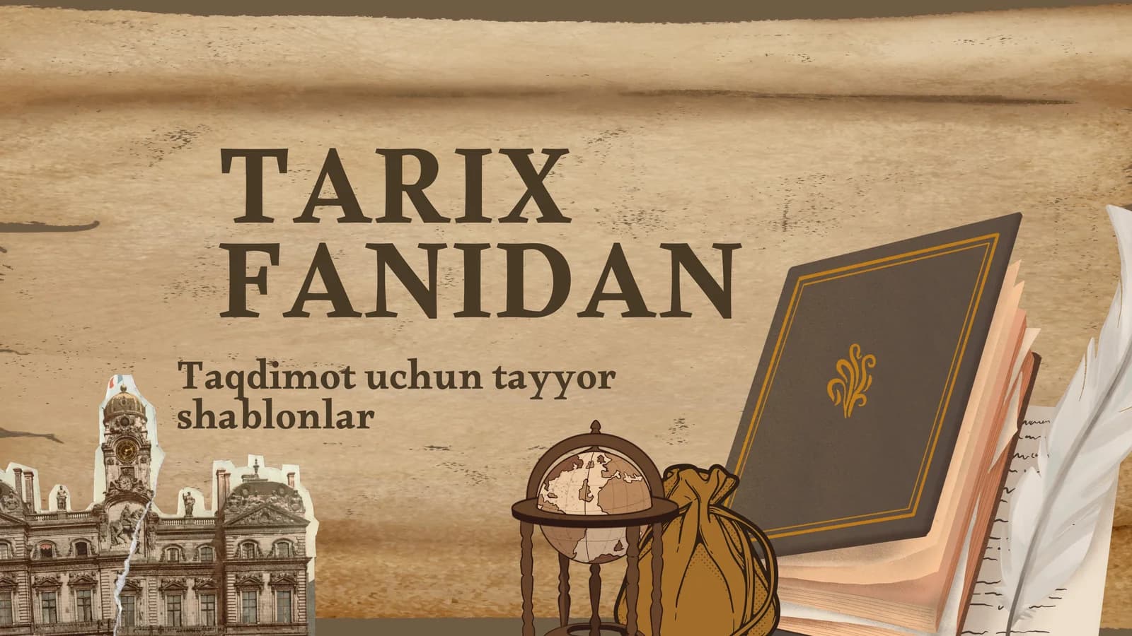 Taqdimot uchun tayyor shablonlar