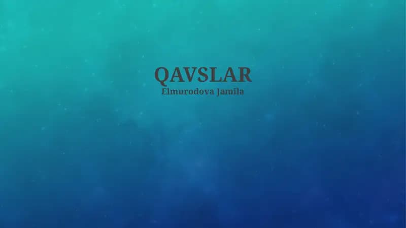 QAVSLAR