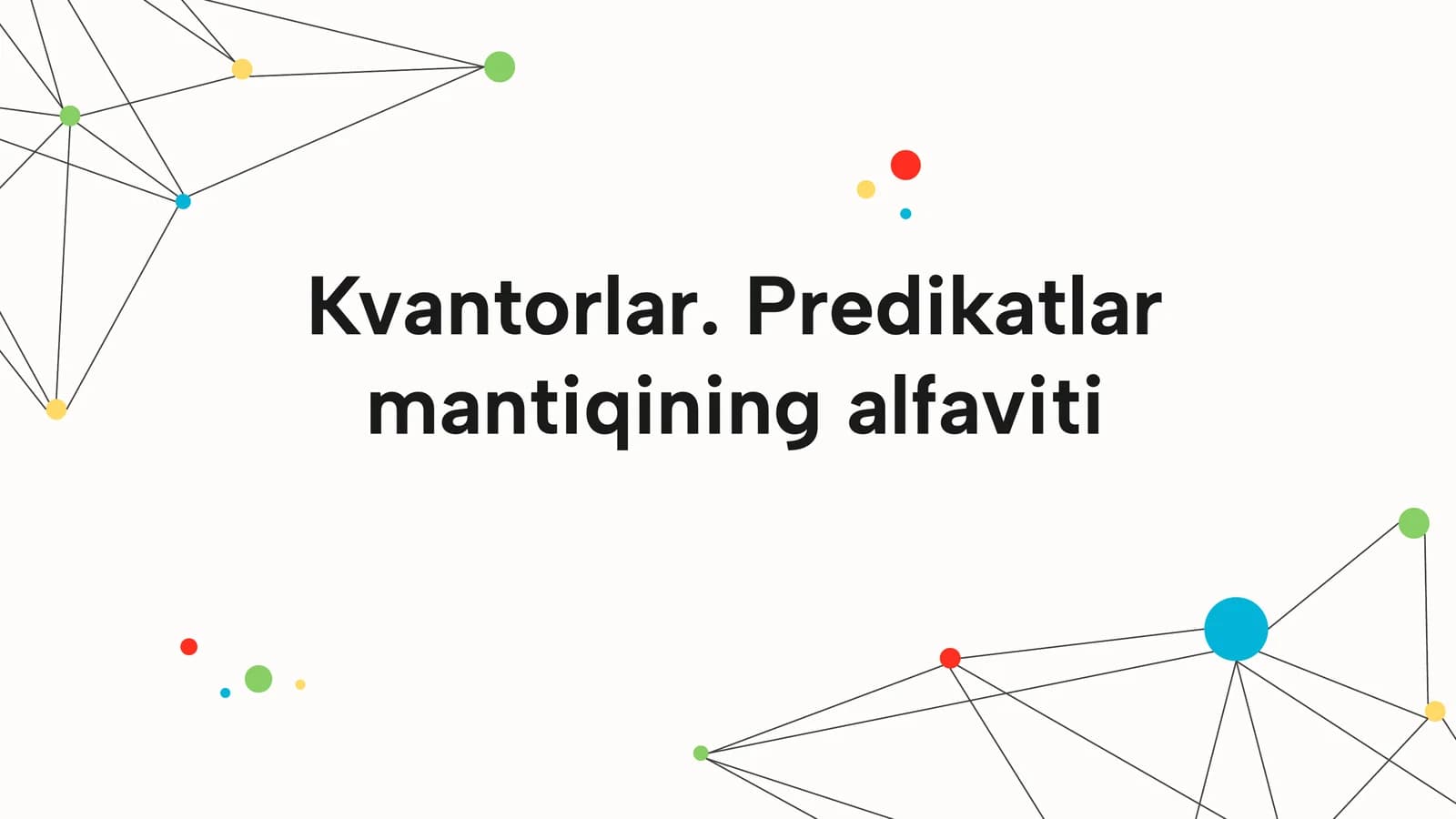 Predikatlar mantiqining alfaviti