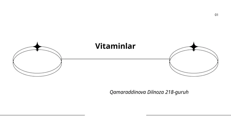Vitaminlar