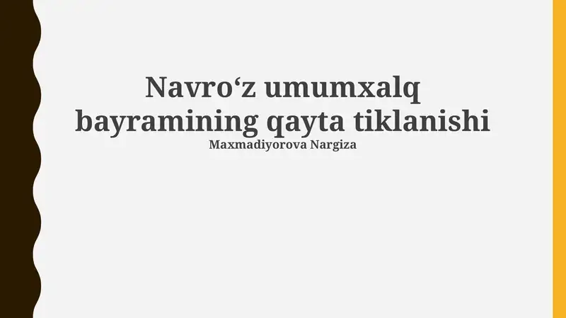 Navruz: Tarix, Ta'qiqlar va Tiklanish
