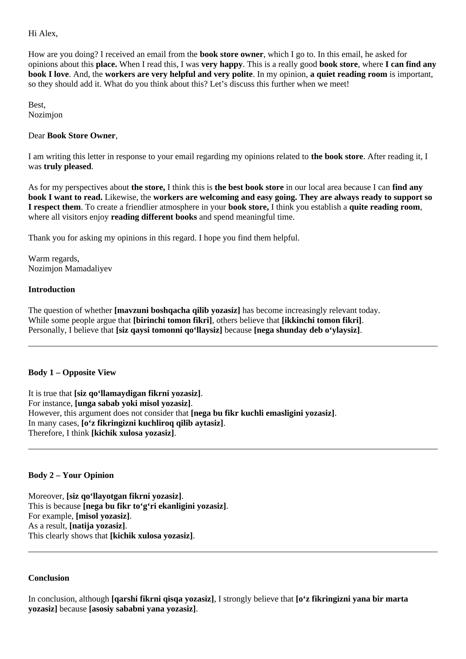 multilevel writing shablon part 1.12.2
