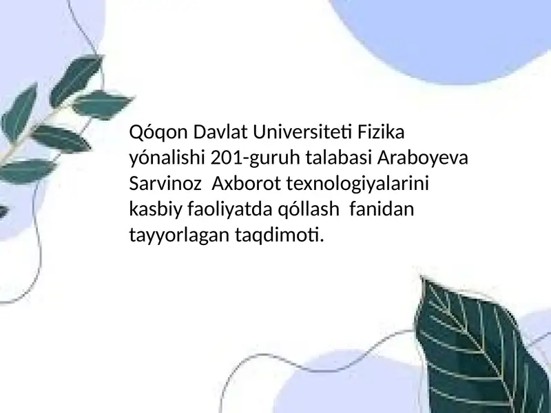 Product slide 1
