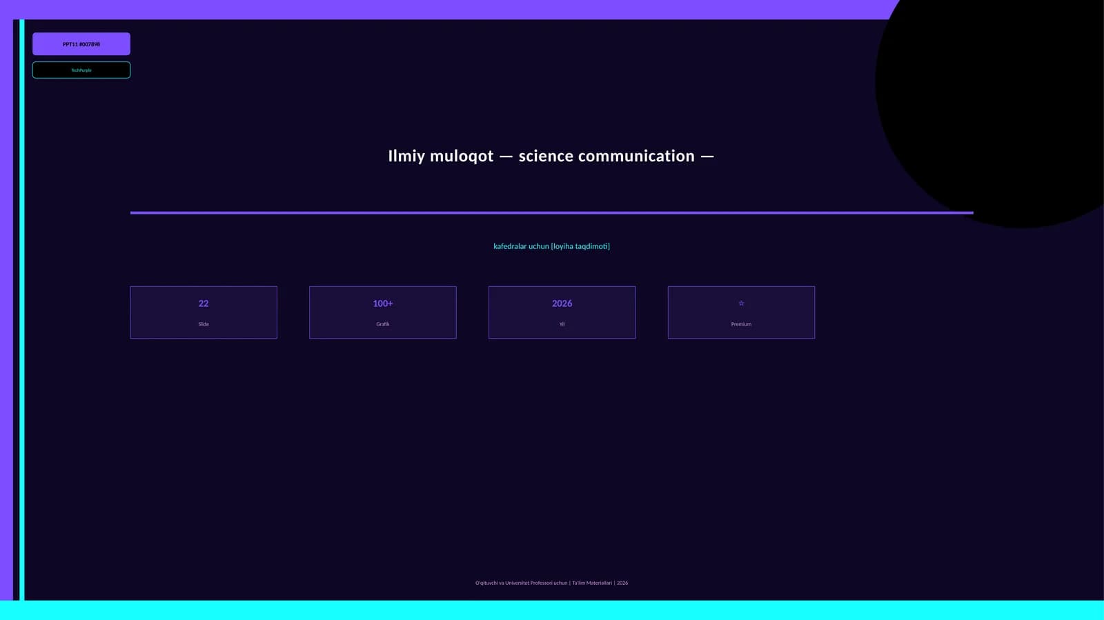 Ilmiy muloqot — science communication —