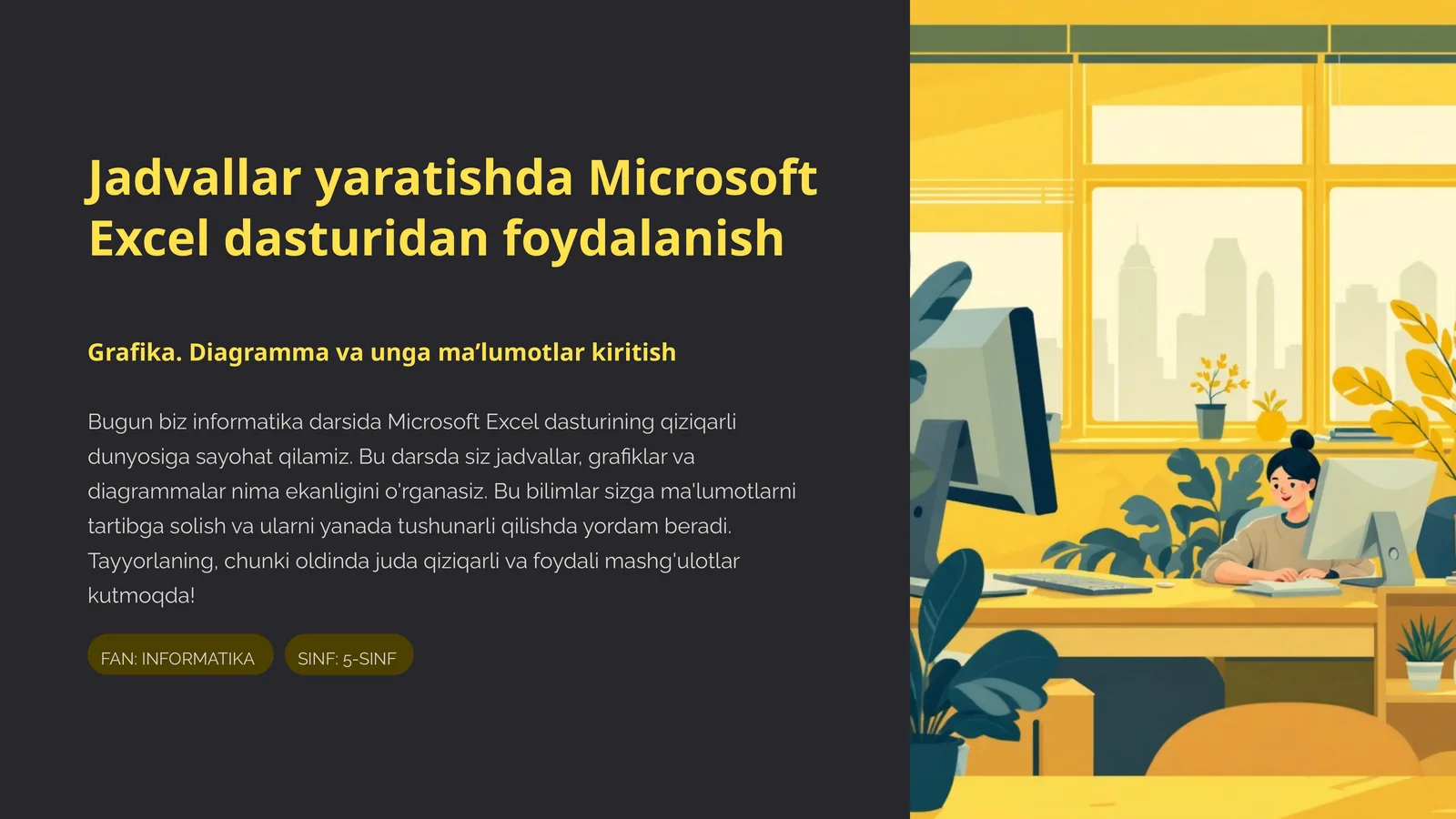 Microsoft Excel dasturi