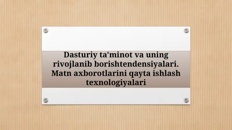 Product slide 1
