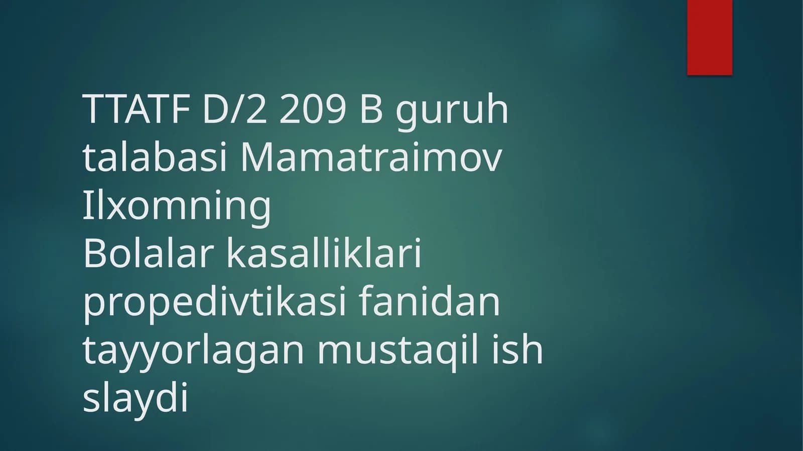Gemogramma va uning interpritatsiyasi