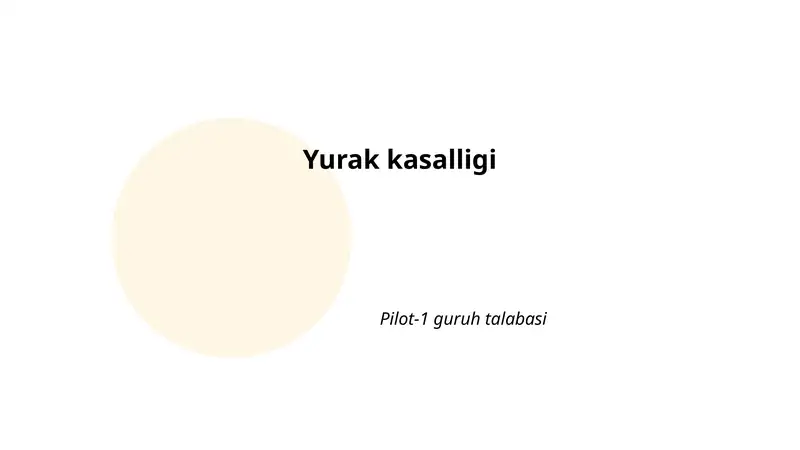 Yurak kasalligi