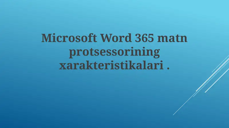 Product slide 1