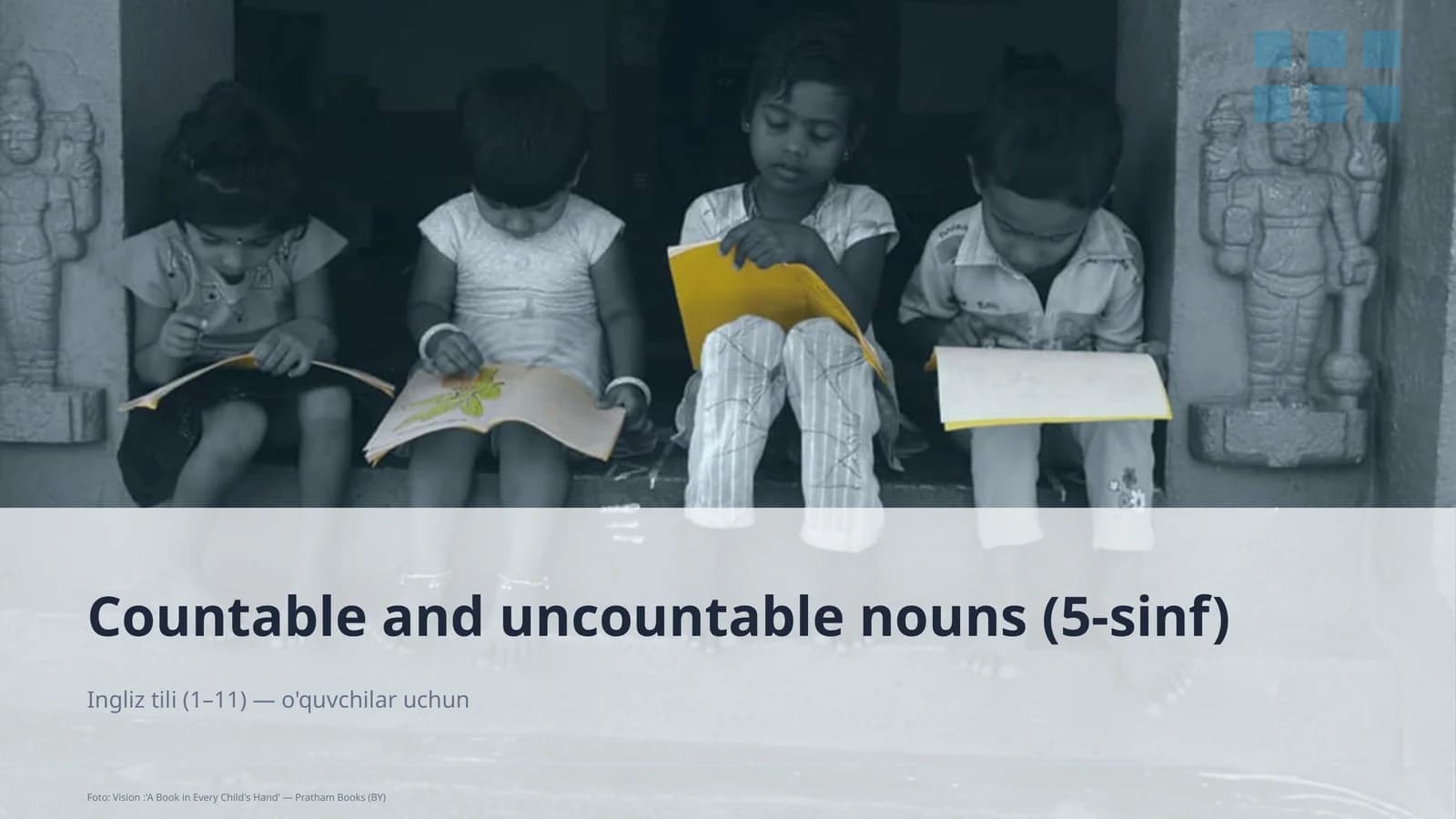 Countable and uncountable nouns (5-sinf)