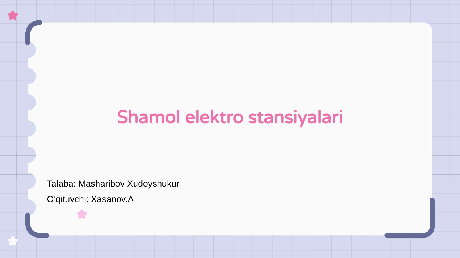 Shamol elektro stansiyalari