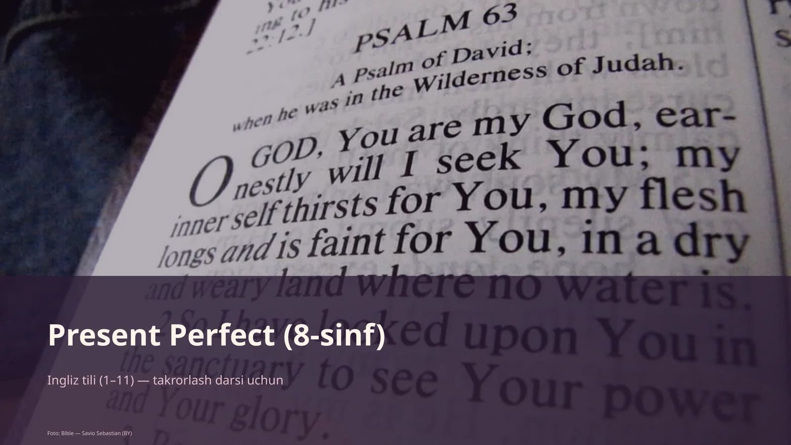 Present Perfect (8-sinf)