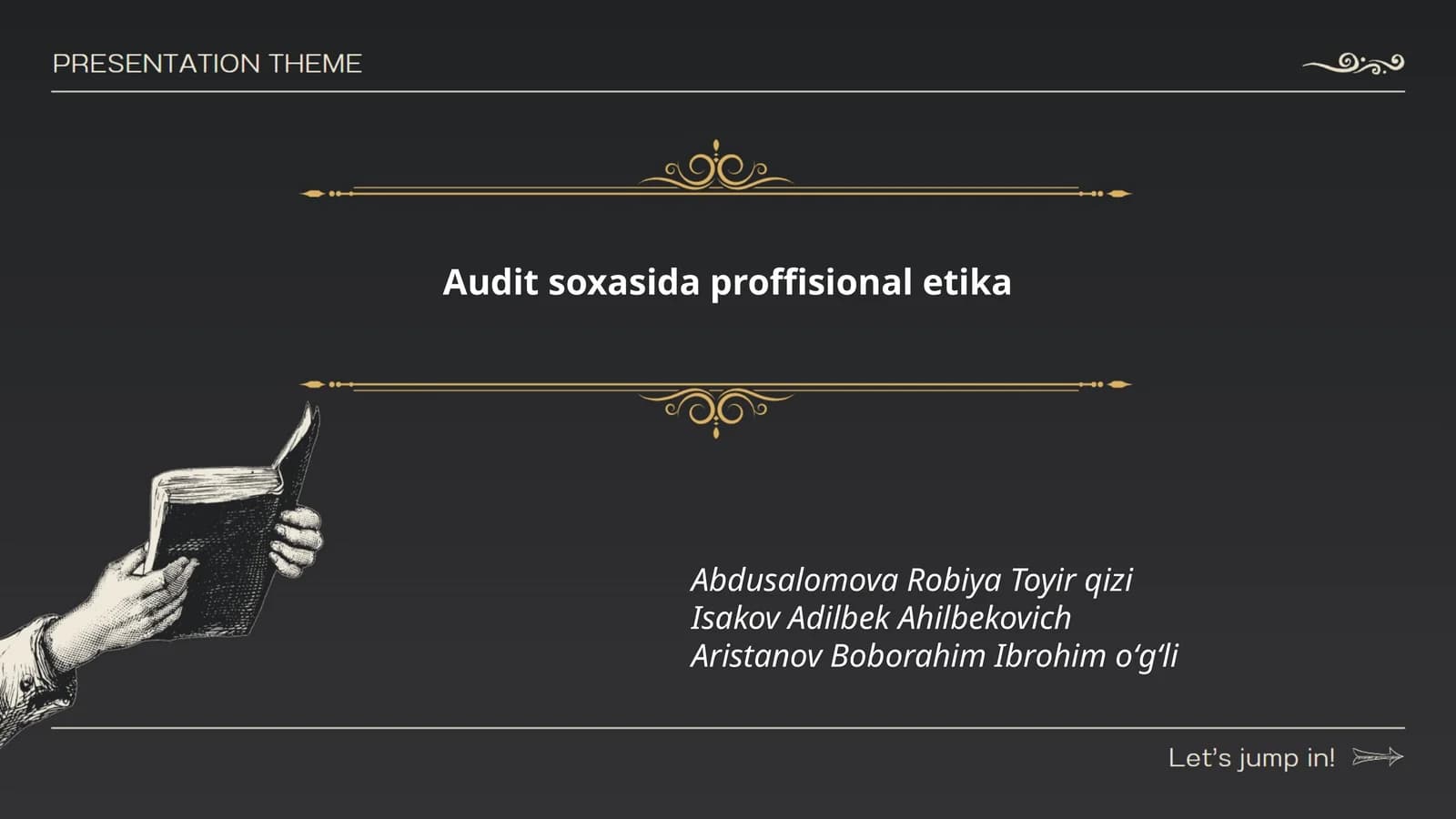 Auditorlik standartlari