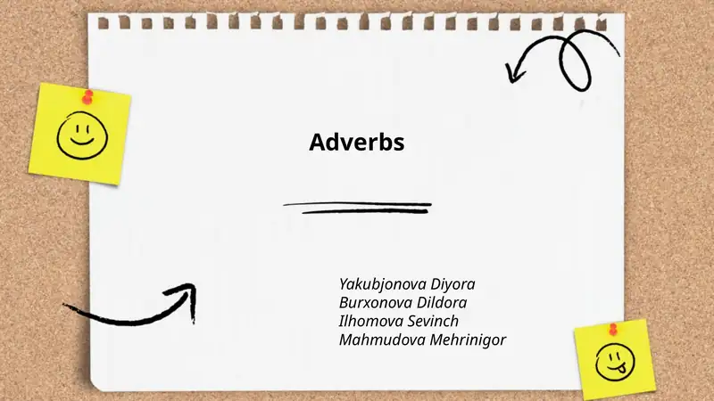 Adverbs