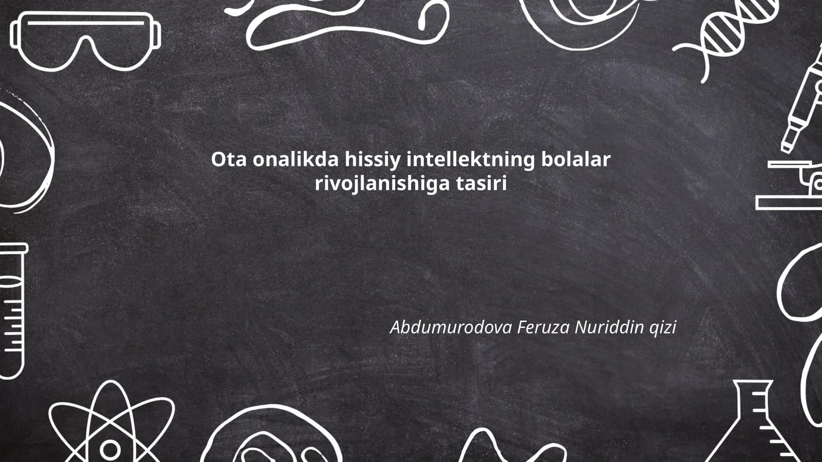 Ota onalikda hissiy intellektning bolalar rivojlanishiga tasiri
