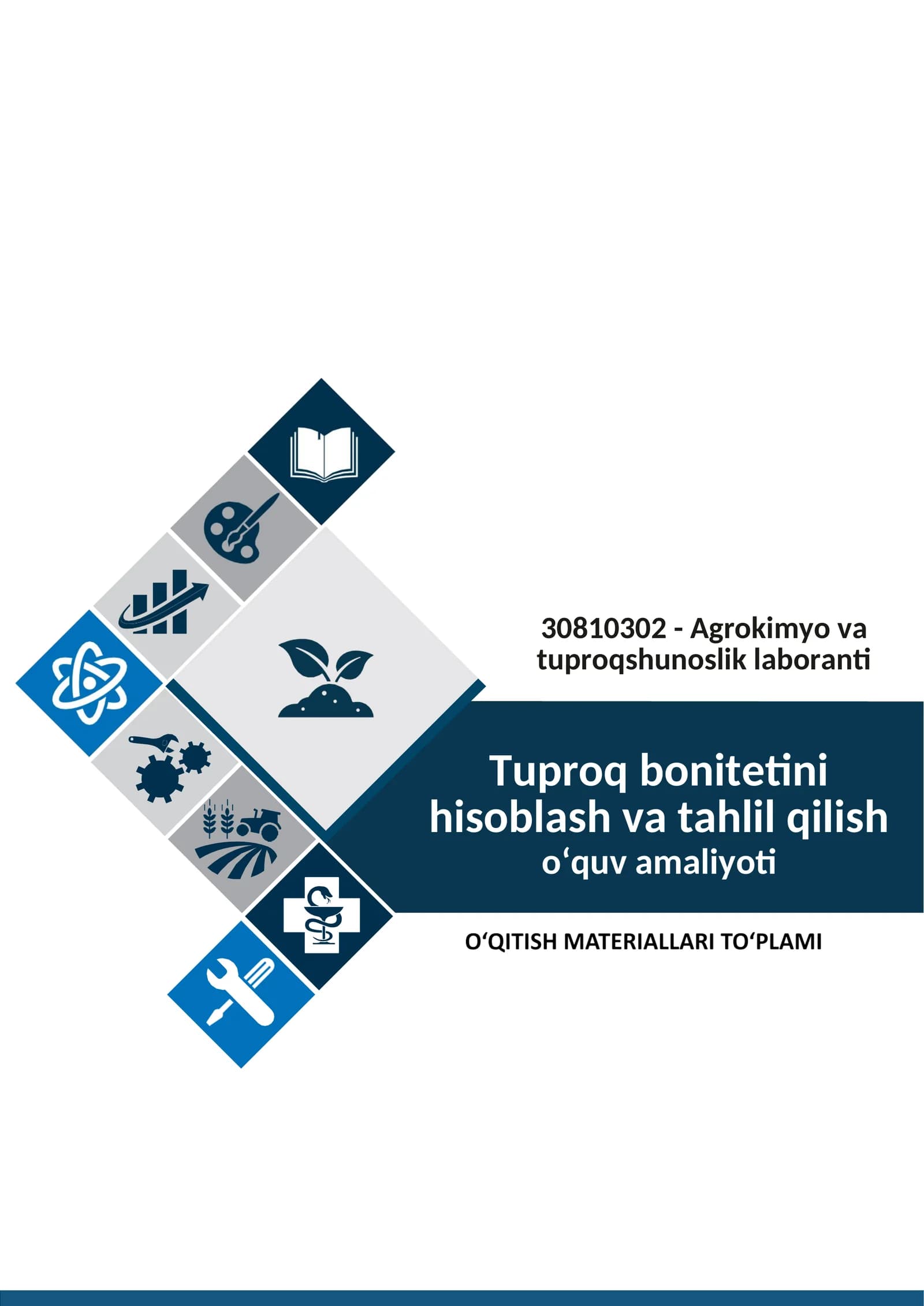 Tuproq bonitetini hisoblash va tahlil qilish oʻquv amaliyoti o‘qitish materiallari to‘plami