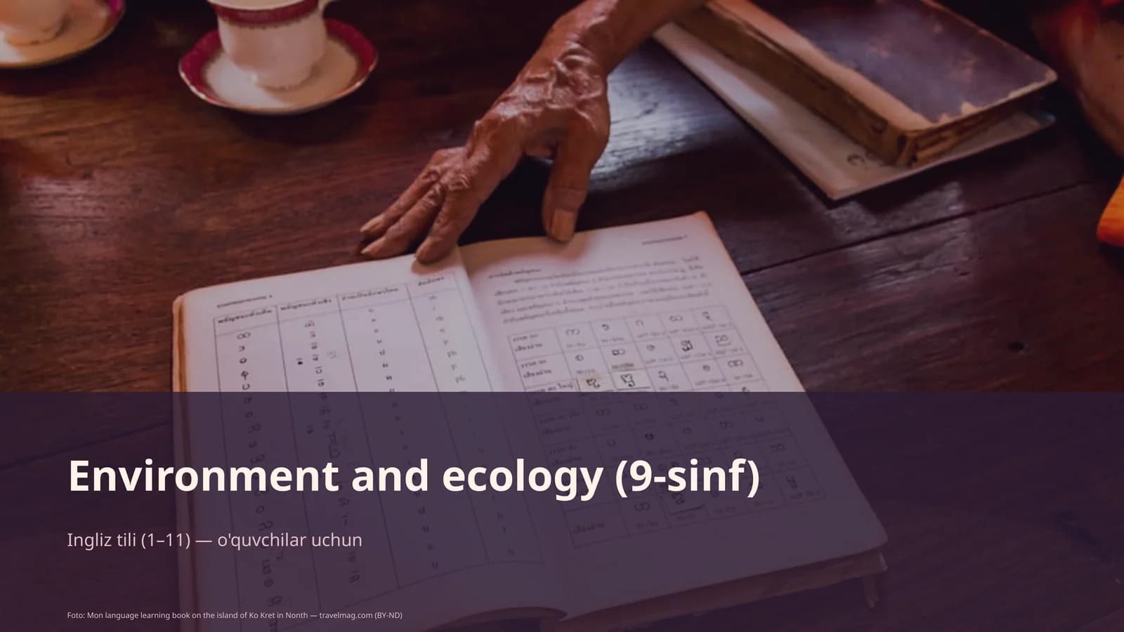 Environment and ecology (9-sinf)