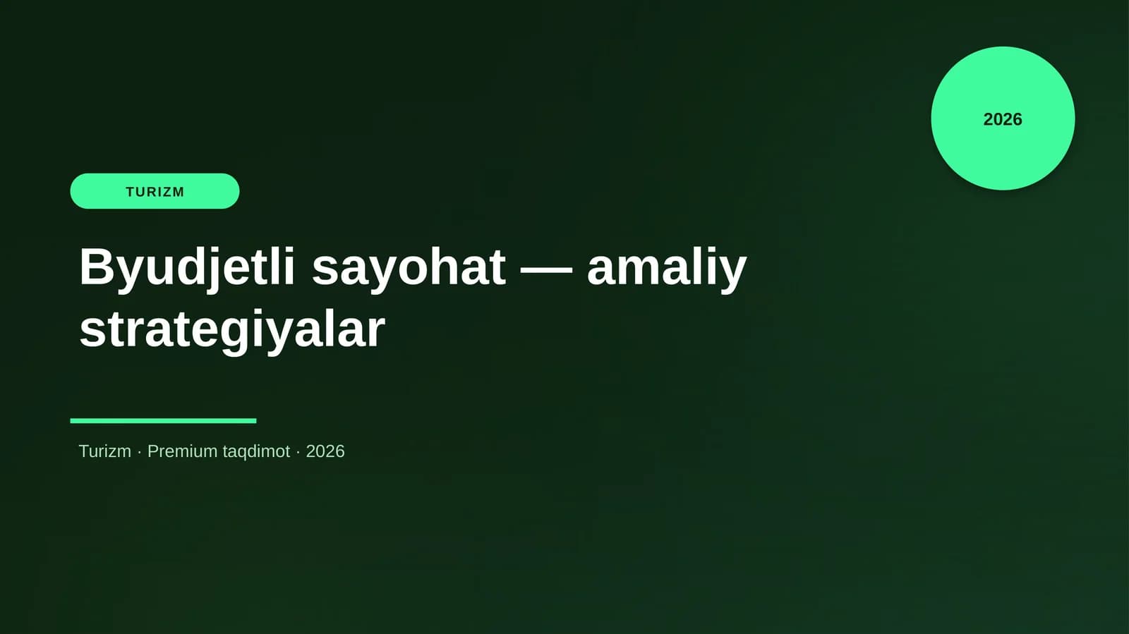 TURIZM