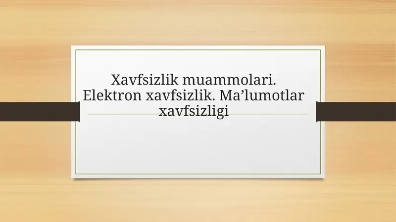 Product slide 1