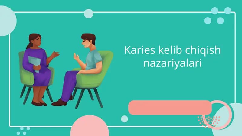 Karies kelib chiqish nazariyalari