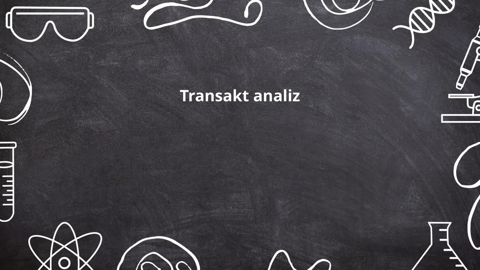 Transakt analiz
