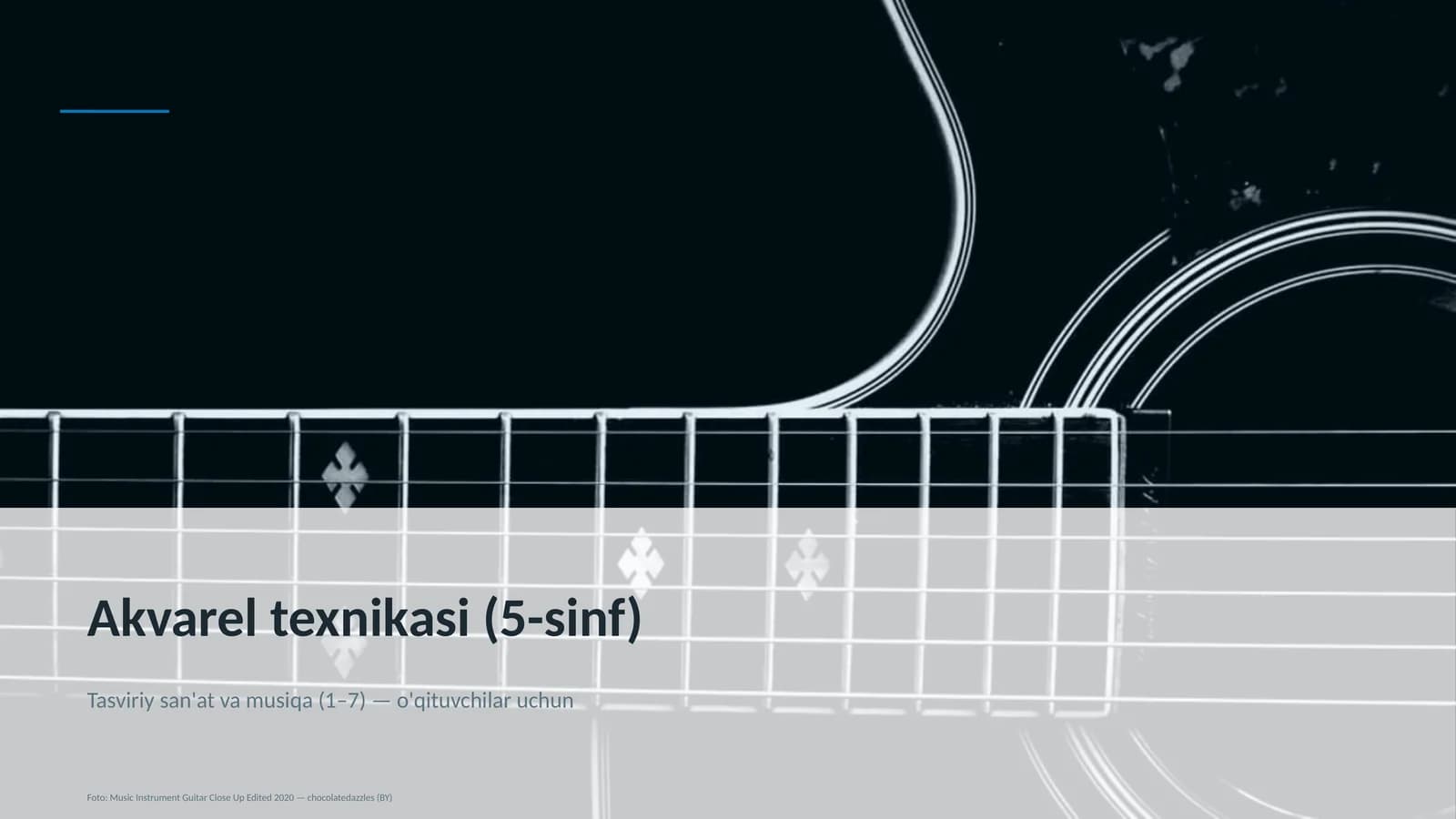 Akvarel texnikasi (5-sinf)