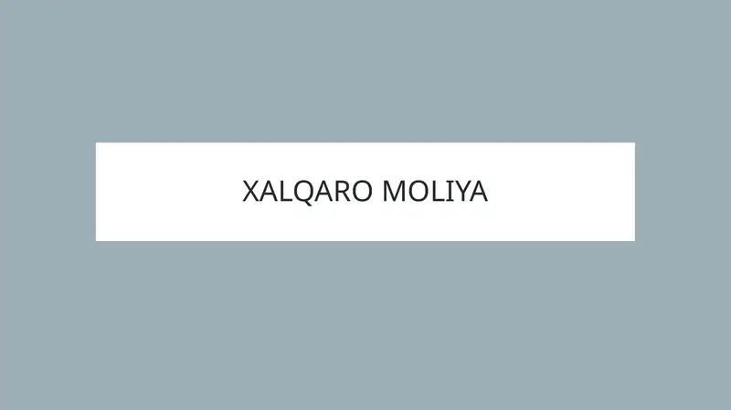 Xalqaro Qarz Qimmatli Qog`ozlar Bozori