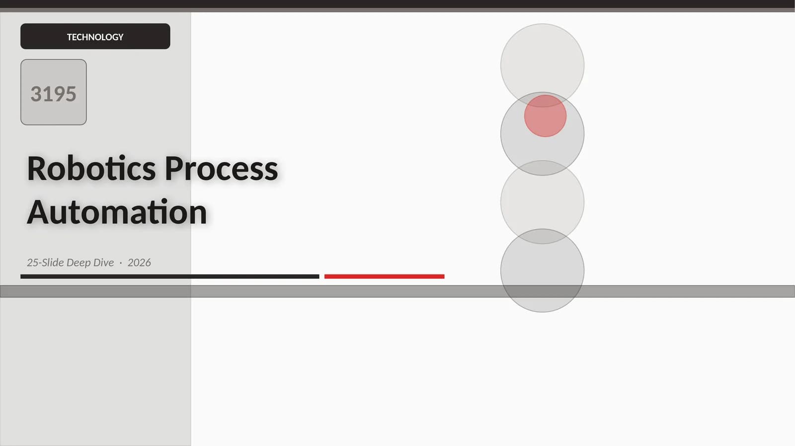 Robotics Process Automation