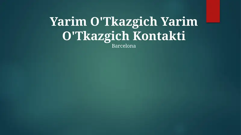 Product slide 1
