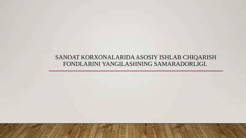 Product slide 1