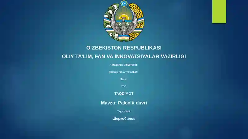 Paleolit davri