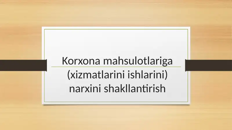 Product slide 1