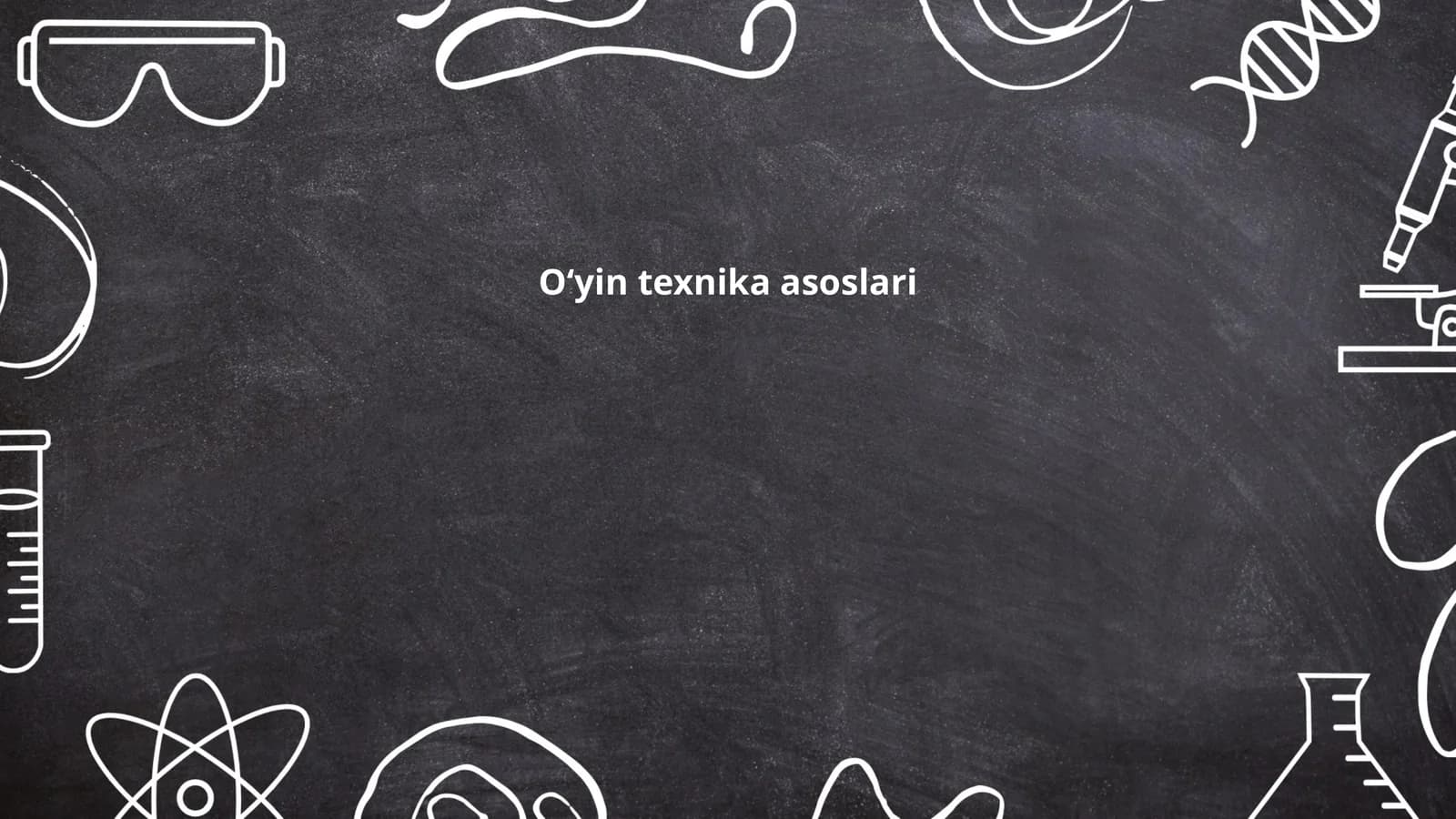 Oʻyin texnika asoslari