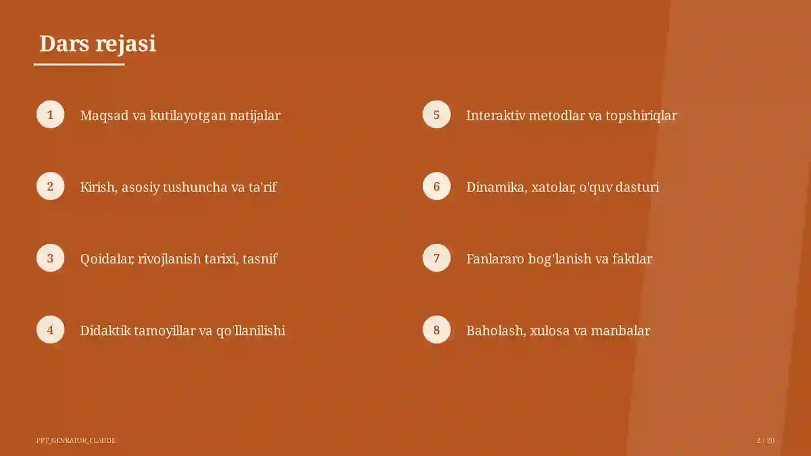 Om qonuni (8-sinf)