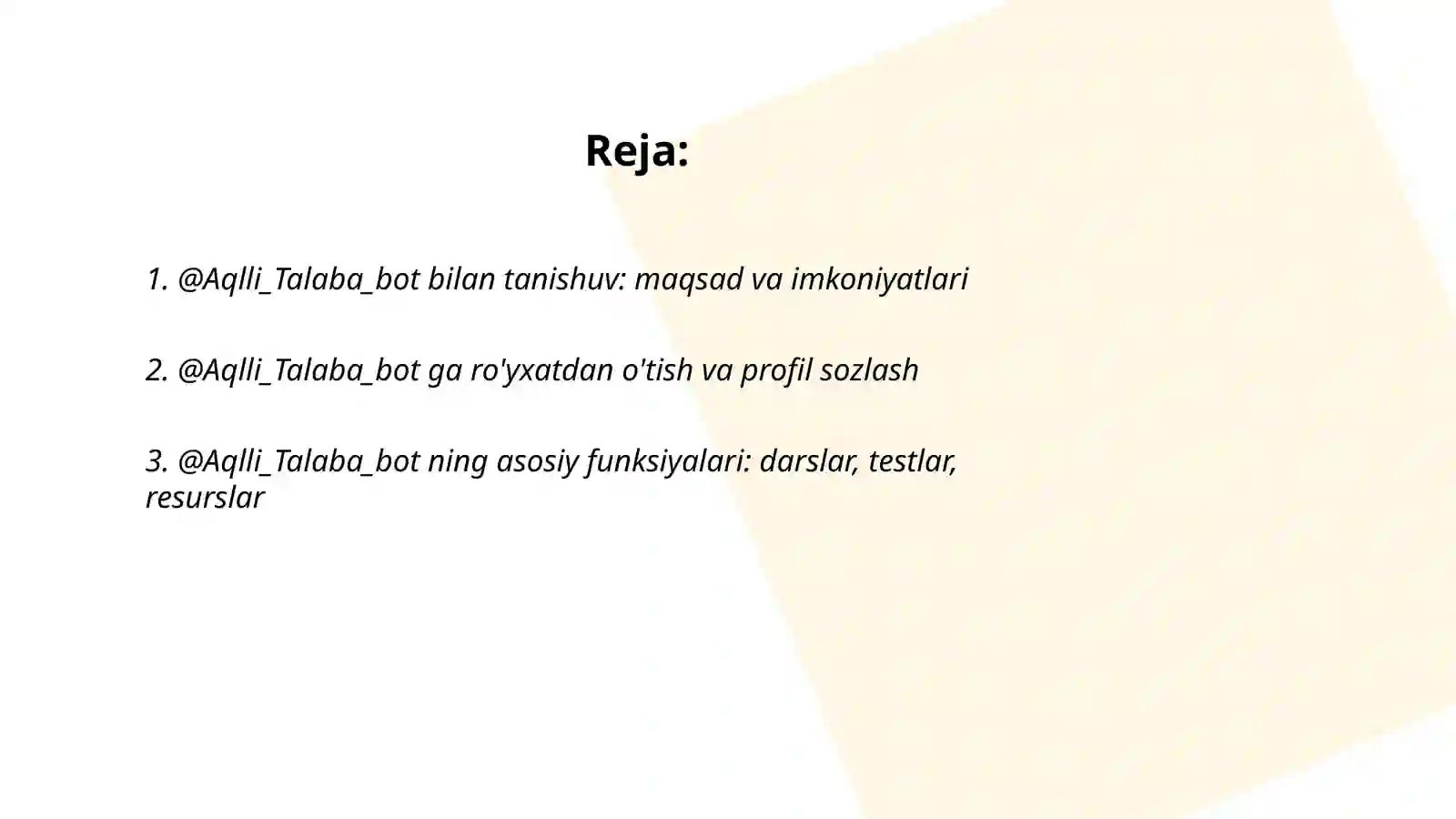 Product slide 2