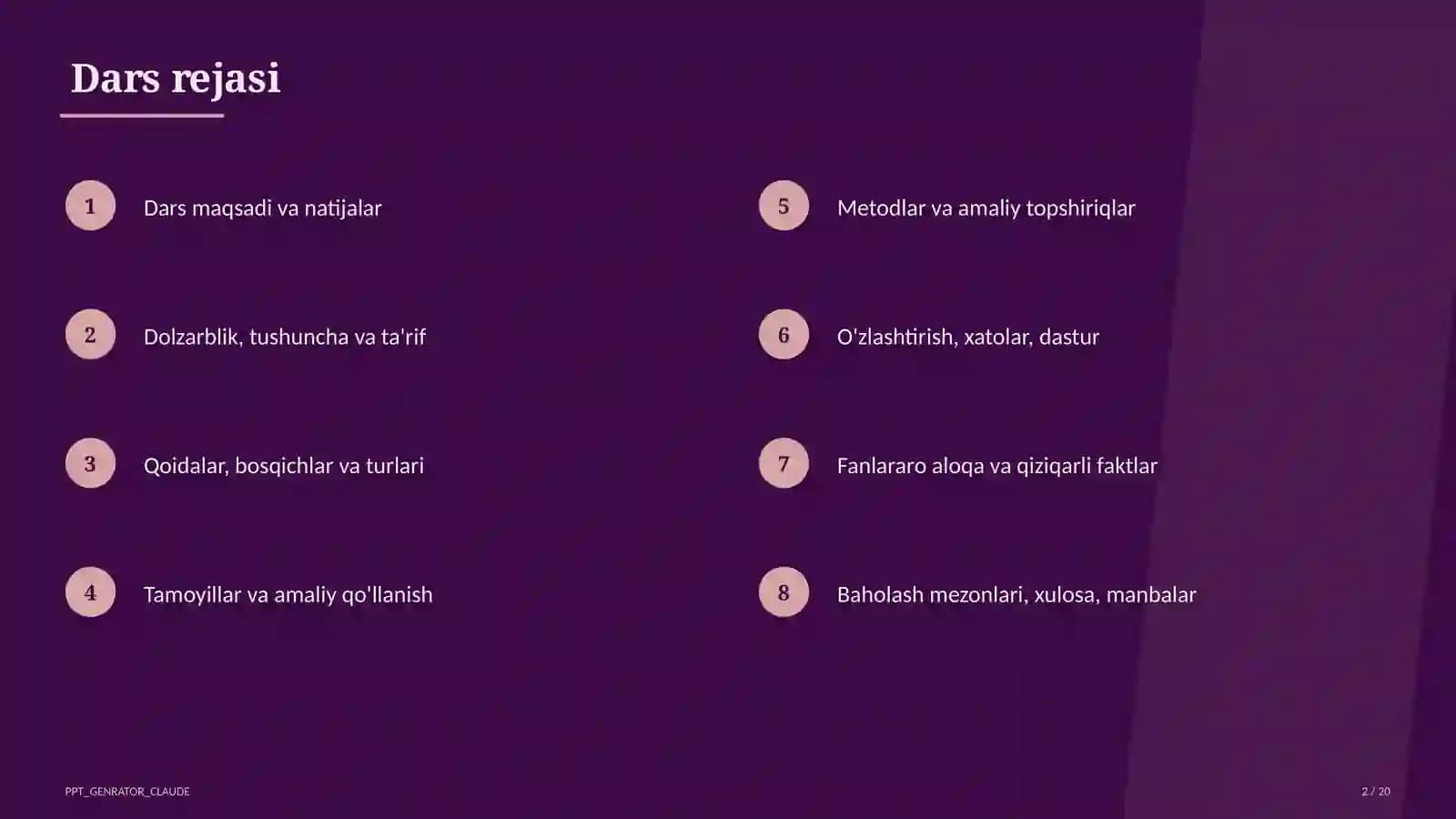 Uglevodlar: glyukoza, saxaroza, kraxmal (11-sinf)