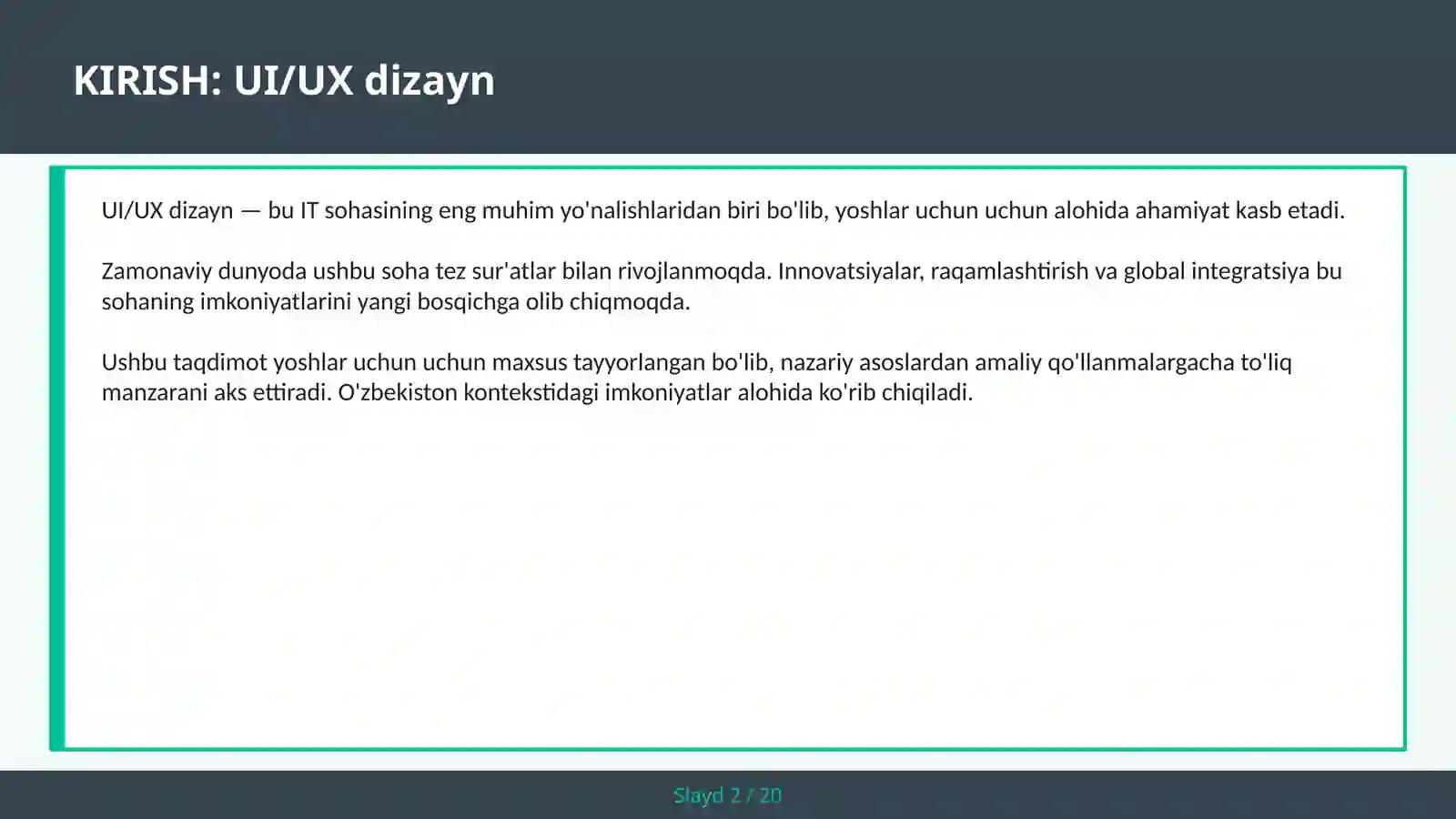 Product slide 2