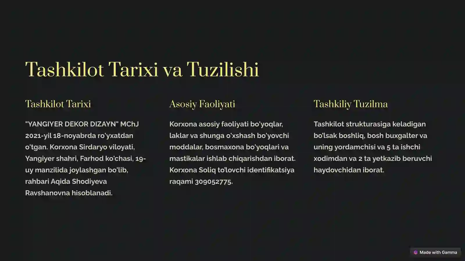 Product slide 2