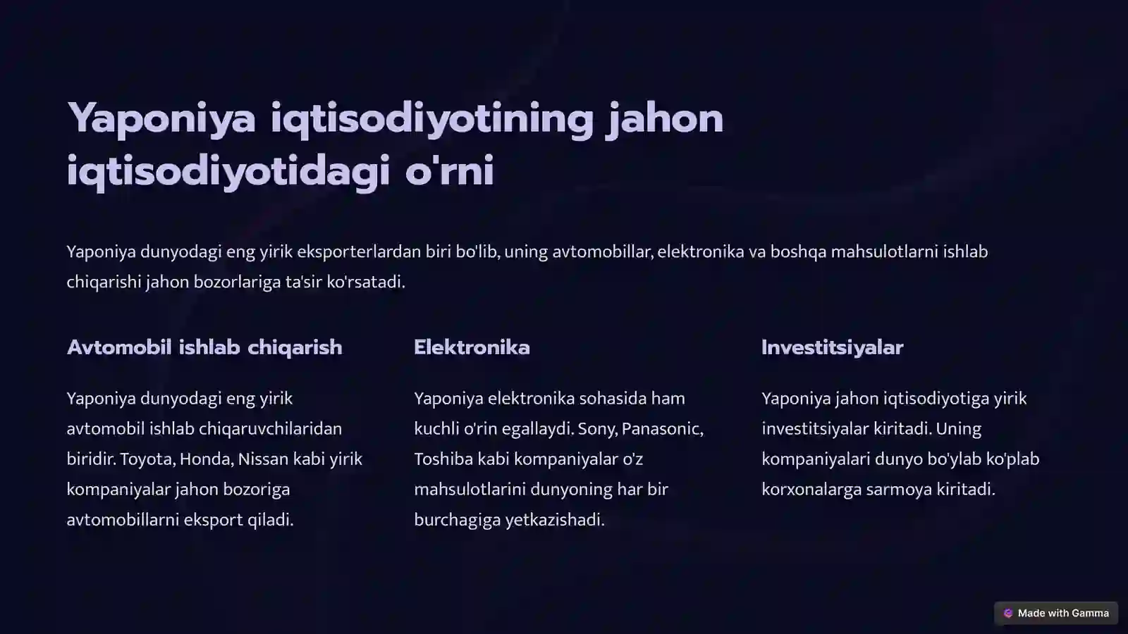 Product slide 2