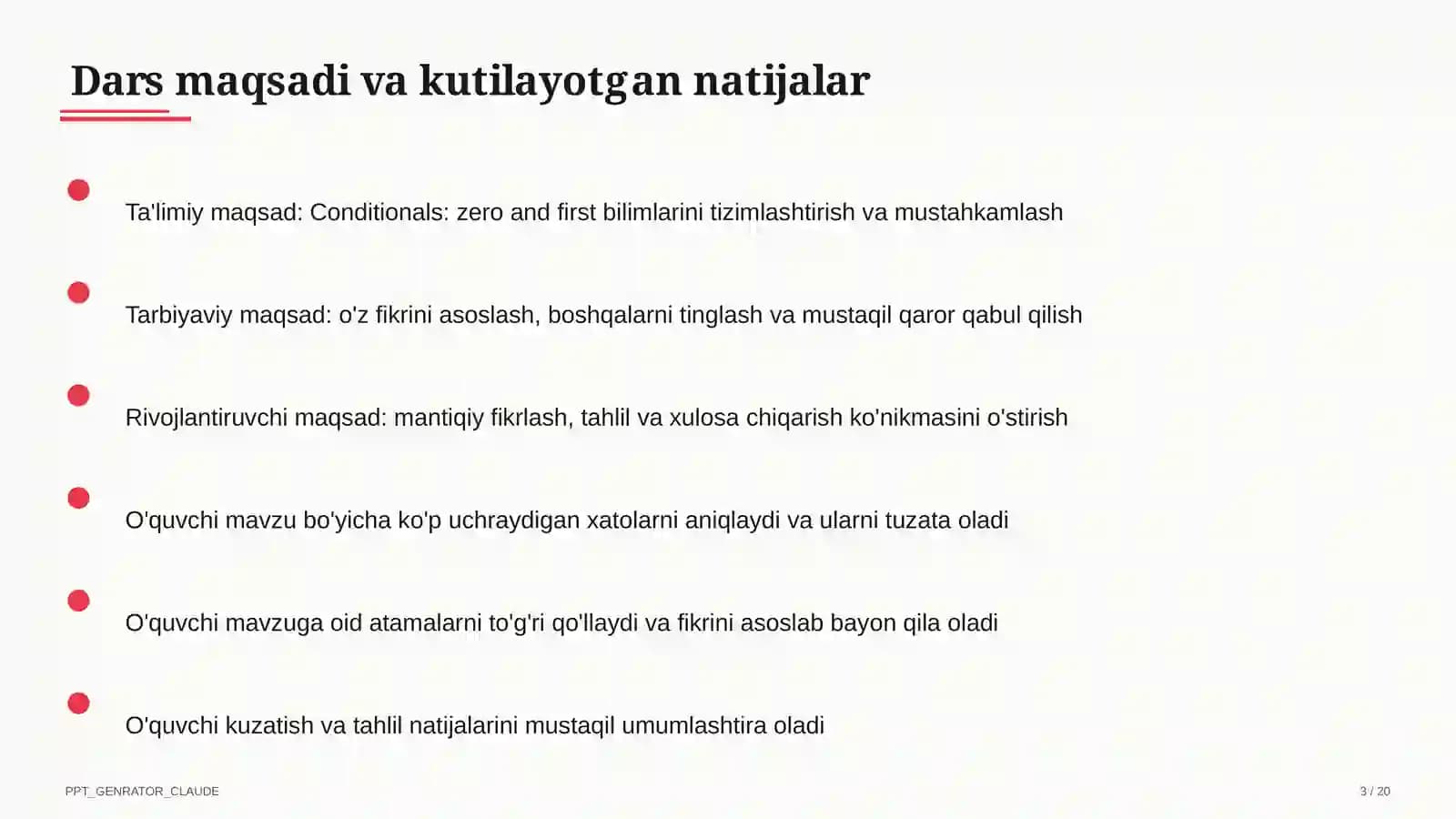 Ingliz tili (1–11)