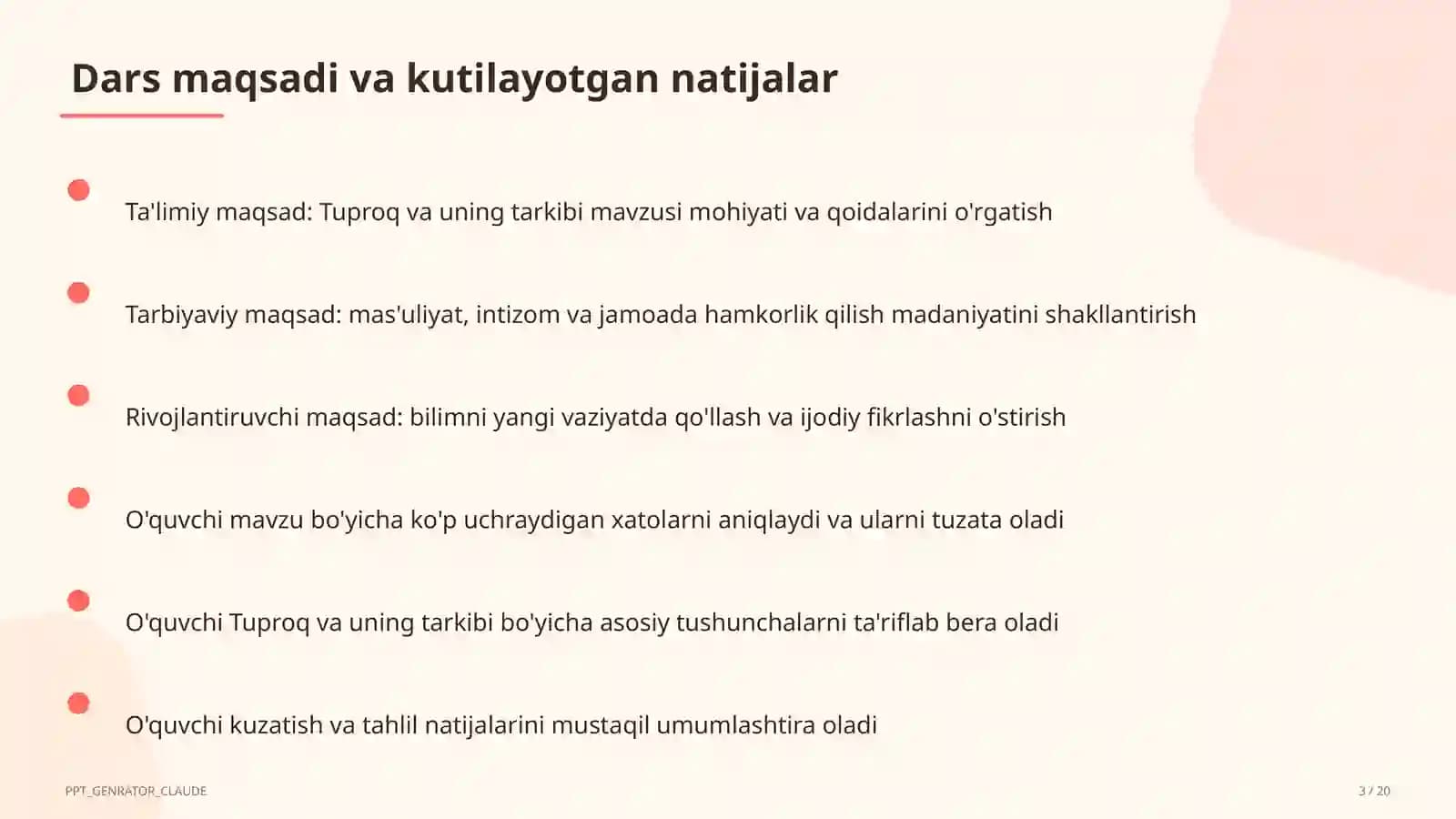 TuProq va uning tarkibi (2-sinf)