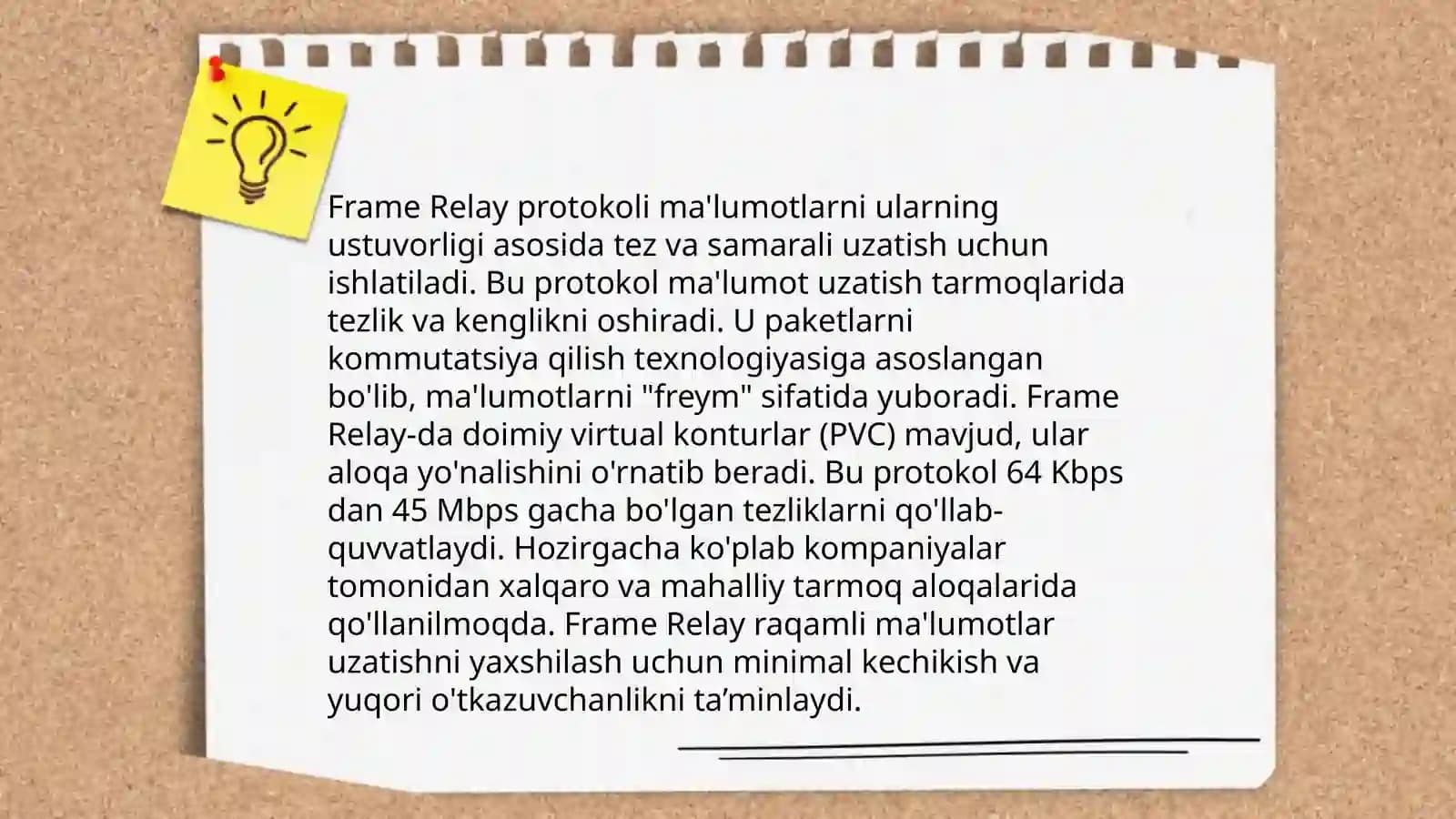 Frame Relay tarmoqlari